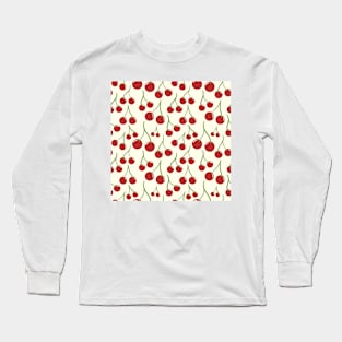 Cherry seamless pattern Long Sleeve T-Shirt